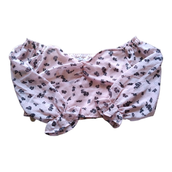 🔥Leith Cropped Blouse XL NWOT🔥 SUMMER CLEAROUT - Picture 2 of 7